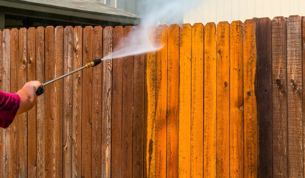 Fence Washing